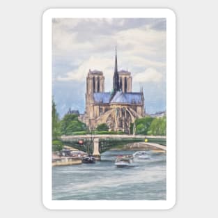 Memories of Notre Dame Sticker